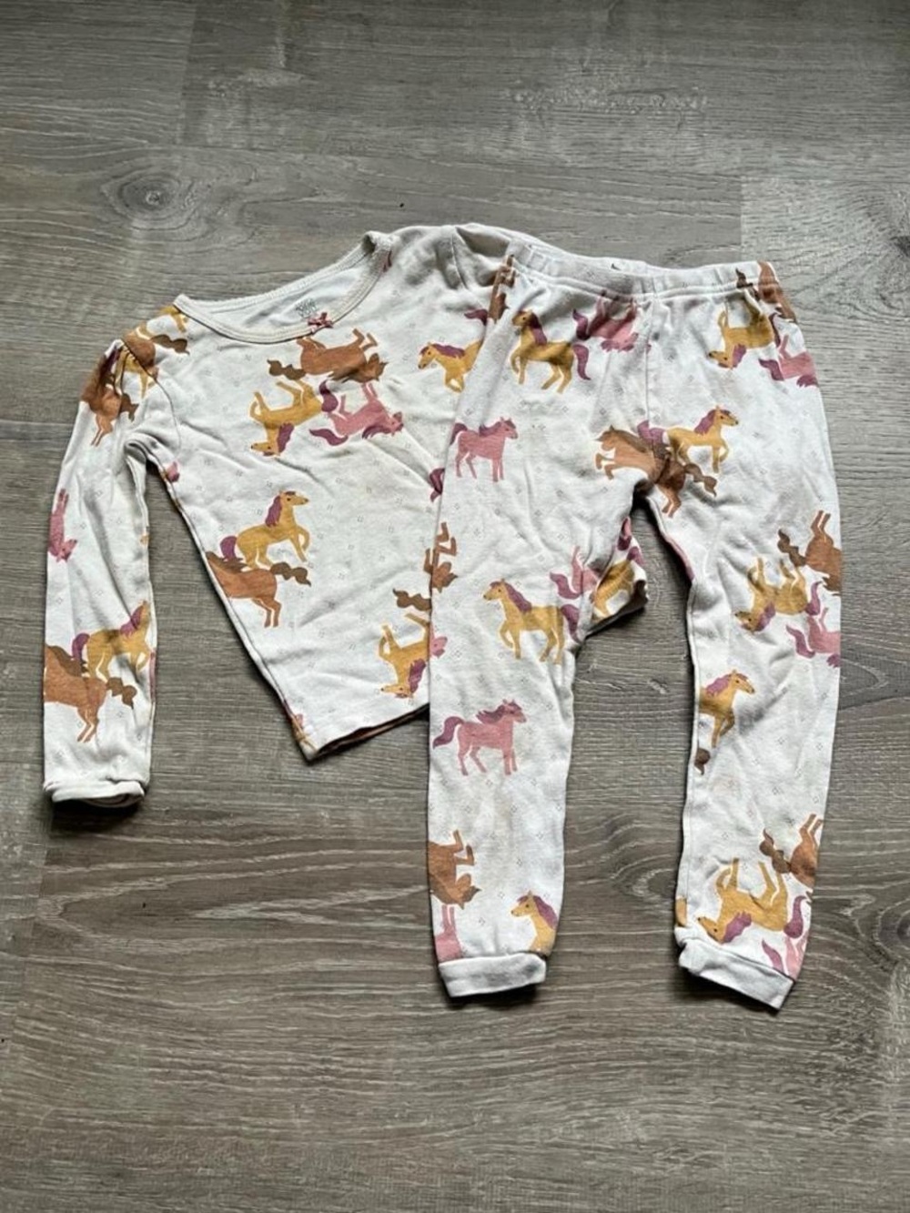 Carter's Just One You toddler horse pajamas